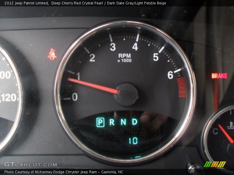 Deep Cherry Red Crystal Pearl / Dark Slate Gray/Light Pebble Beige 2012 Jeep Patriot Limited