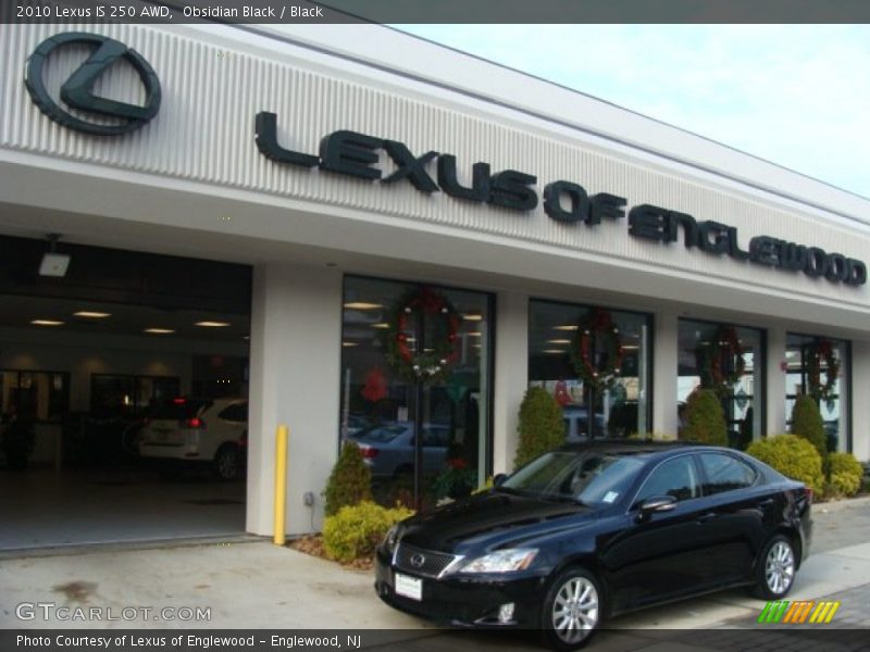 Obsidian Black / Black 2010 Lexus IS 250 AWD