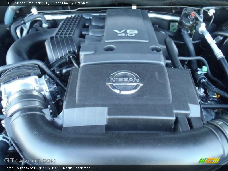 Super Black / Graphite 2012 Nissan Pathfinder LE