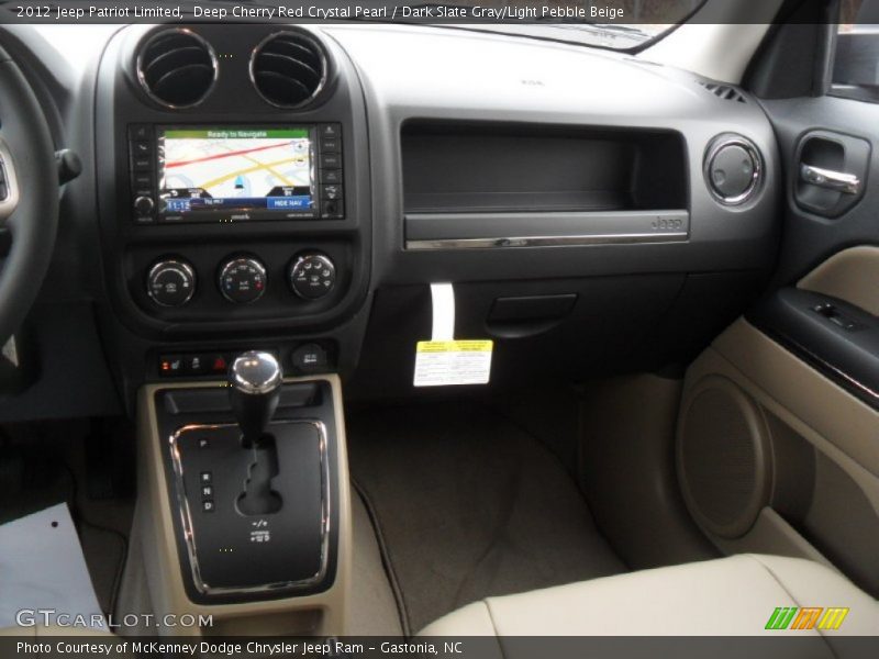Deep Cherry Red Crystal Pearl / Dark Slate Gray/Light Pebble Beige 2012 Jeep Patriot Limited
