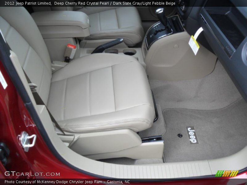 Deep Cherry Red Crystal Pearl / Dark Slate Gray/Light Pebble Beige 2012 Jeep Patriot Limited