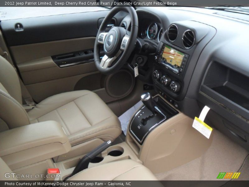 Deep Cherry Red Crystal Pearl / Dark Slate Gray/Light Pebble Beige 2012 Jeep Patriot Limited