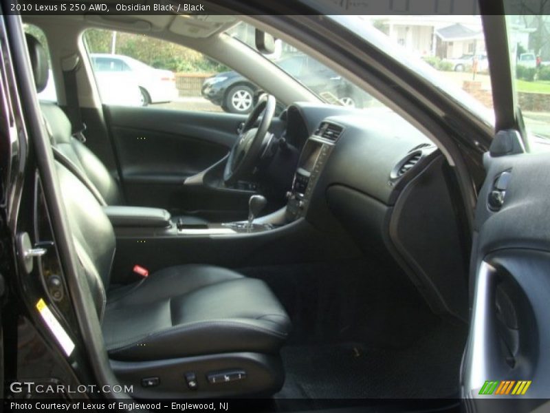 Obsidian Black / Black 2010 Lexus IS 250 AWD