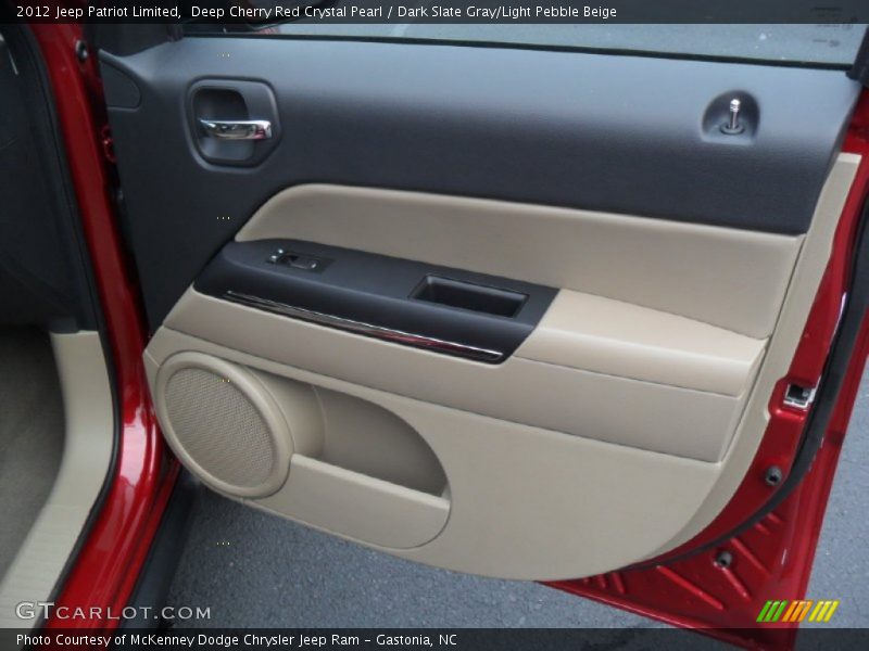 Deep Cherry Red Crystal Pearl / Dark Slate Gray/Light Pebble Beige 2012 Jeep Patriot Limited