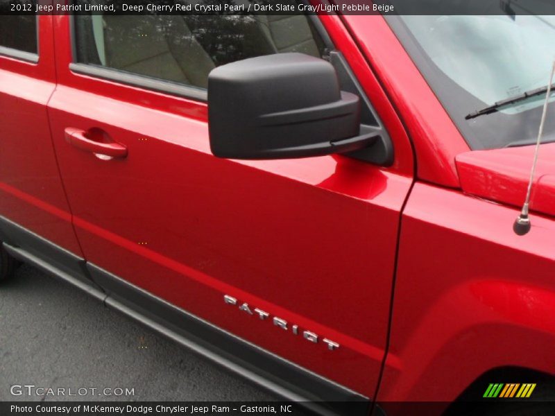 Deep Cherry Red Crystal Pearl / Dark Slate Gray/Light Pebble Beige 2012 Jeep Patriot Limited