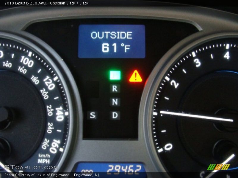 Obsidian Black / Black 2010 Lexus IS 250 AWD