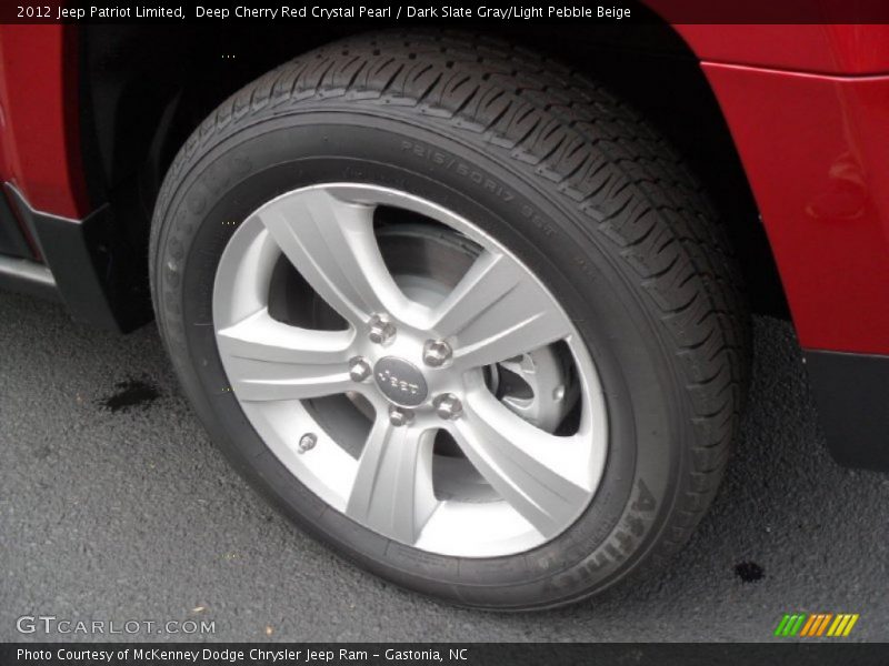 Deep Cherry Red Crystal Pearl / Dark Slate Gray/Light Pebble Beige 2012 Jeep Patriot Limited