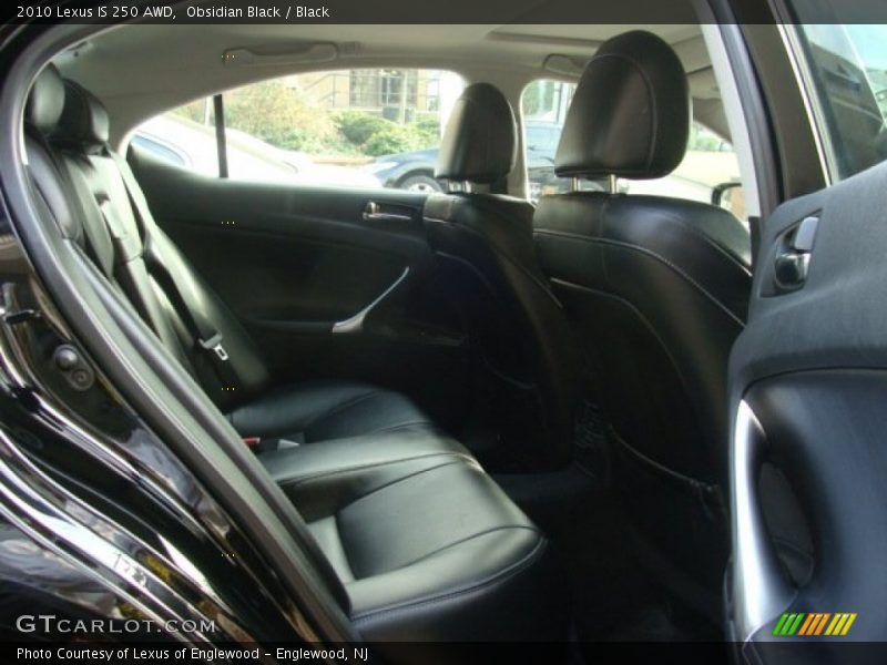 Obsidian Black / Black 2010 Lexus IS 250 AWD