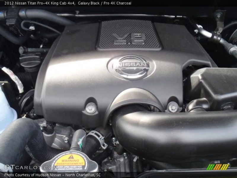 Galaxy Black / Pro 4X Charcoal 2012 Nissan Titan Pro-4X King Cab 4x4