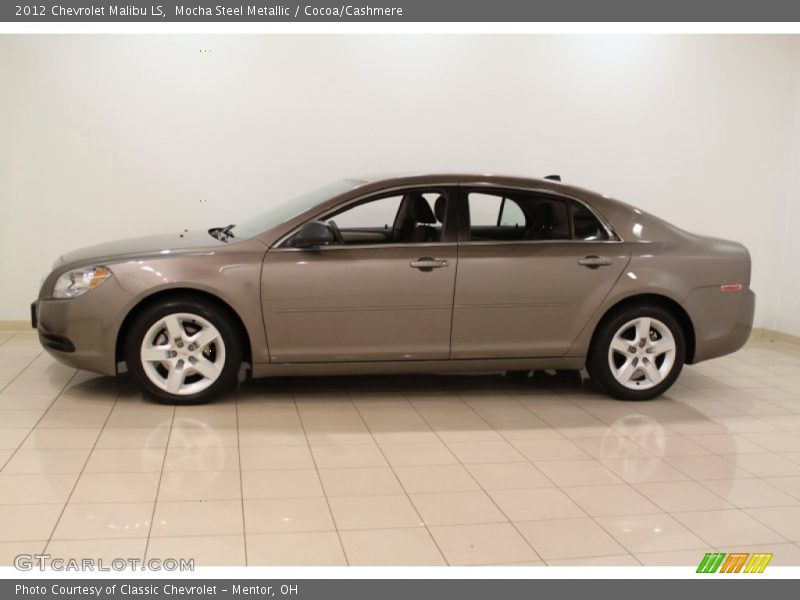 Mocha Steel Metallic / Cocoa/Cashmere 2012 Chevrolet Malibu LS