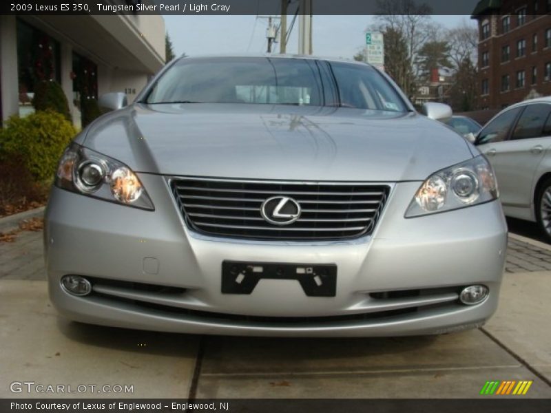 Tungsten Silver Pearl / Light Gray 2009 Lexus ES 350