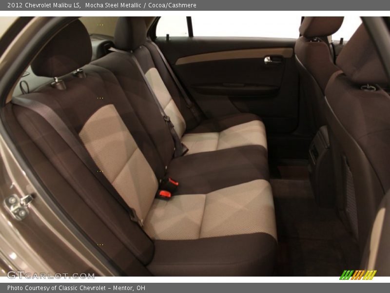 Mocha Steel Metallic / Cocoa/Cashmere 2012 Chevrolet Malibu LS