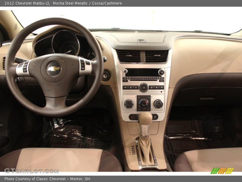 Mocha Steel Metallic / Cocoa/Cashmere 2012 Chevrolet Malibu LS