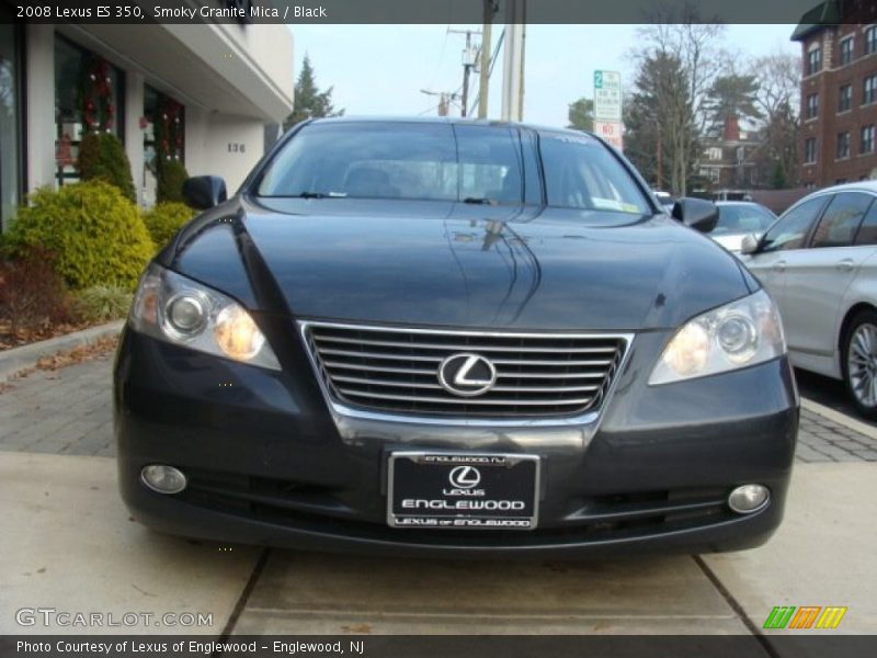 Smoky Granite Mica / Black 2008 Lexus ES 350