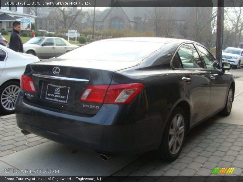 Smoky Granite Mica / Black 2008 Lexus ES 350