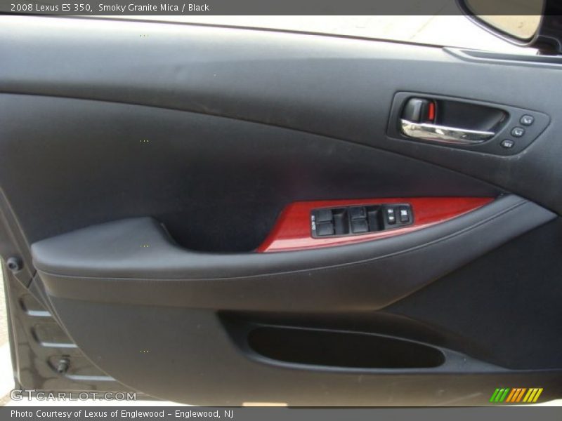 Smoky Granite Mica / Black 2008 Lexus ES 350