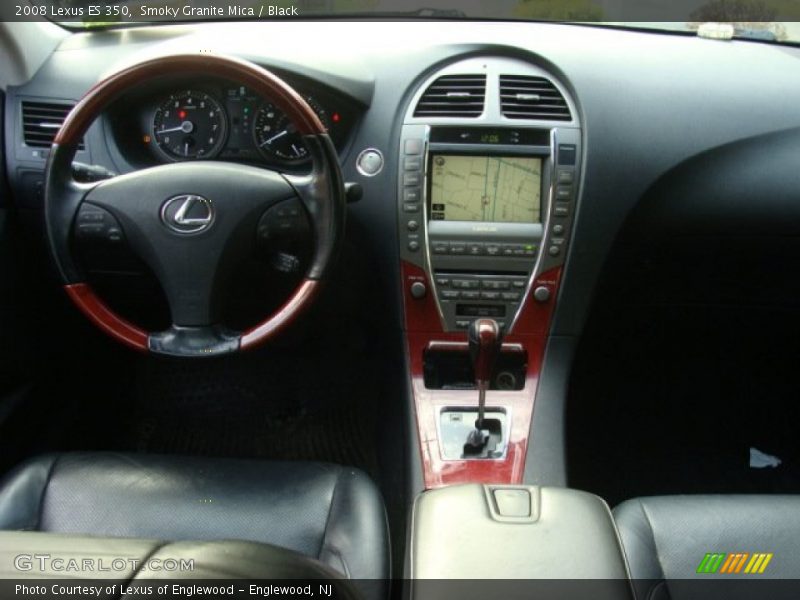 Smoky Granite Mica / Black 2008 Lexus ES 350