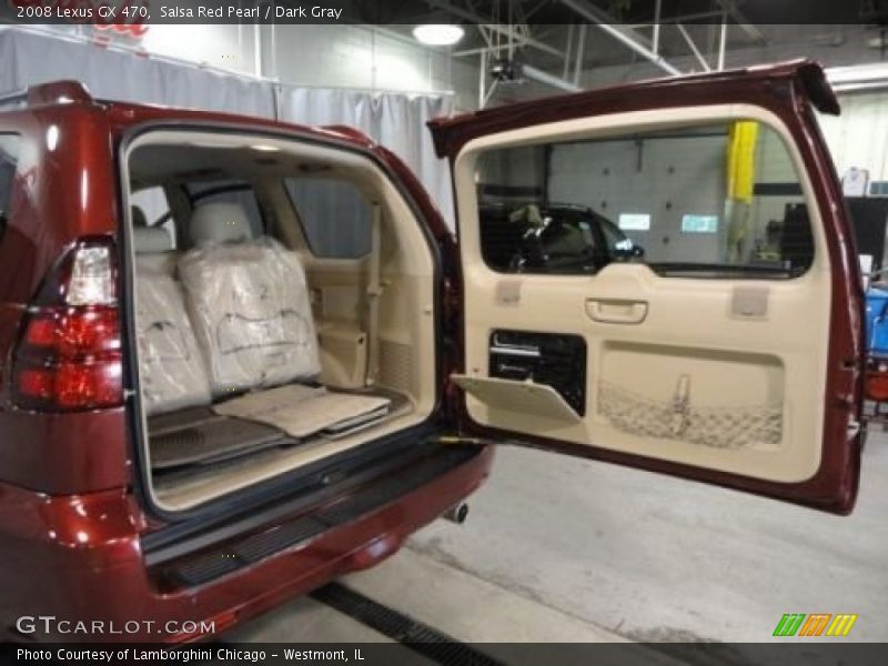 Salsa Red Pearl / Dark Gray 2008 Lexus GX 470