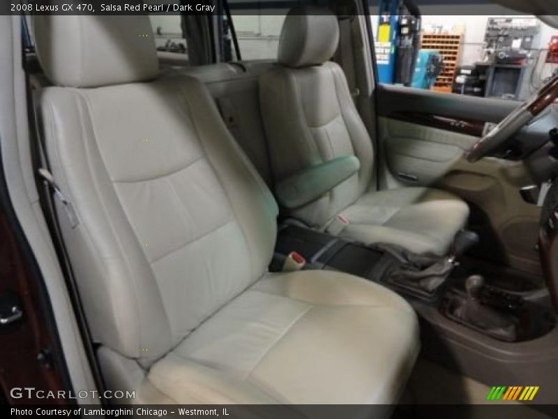 Salsa Red Pearl / Dark Gray 2008 Lexus GX 470
