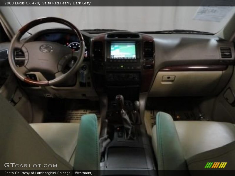 Salsa Red Pearl / Dark Gray 2008 Lexus GX 470