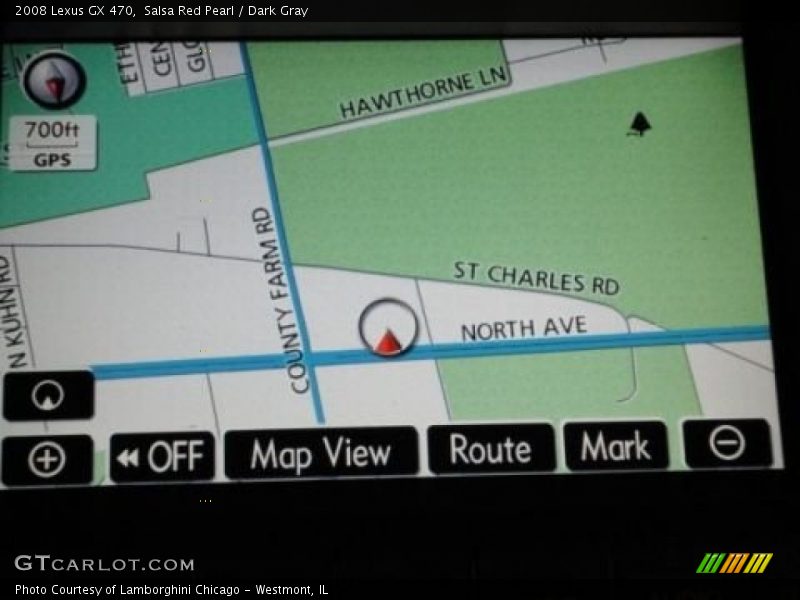 Salsa Red Pearl / Dark Gray 2008 Lexus GX 470