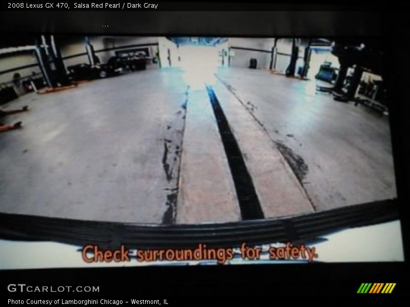 Salsa Red Pearl / Dark Gray 2008 Lexus GX 470