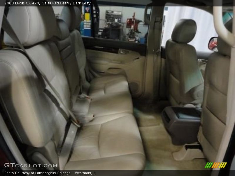 Salsa Red Pearl / Dark Gray 2008 Lexus GX 470