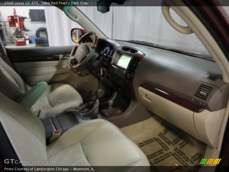 Salsa Red Pearl / Dark Gray 2008 Lexus GX 470