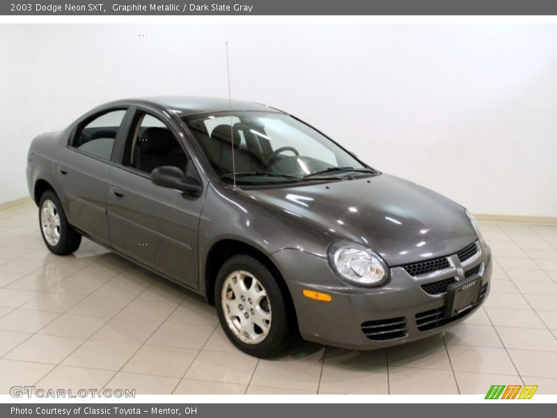 Graphite Metallic / Dark Slate Gray 2003 Dodge Neon SXT