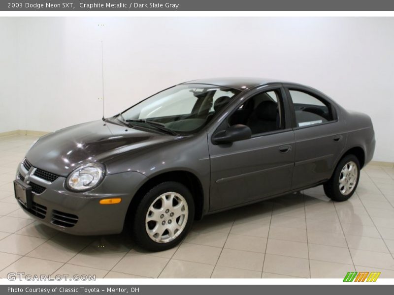 Graphite Metallic / Dark Slate Gray 2003 Dodge Neon SXT