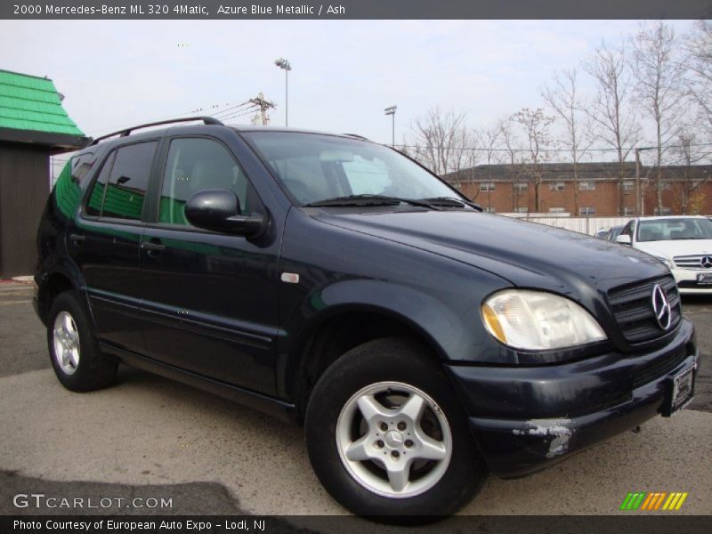 Azure Blue Metallic / Ash 2000 Mercedes-Benz ML 320 4Matic