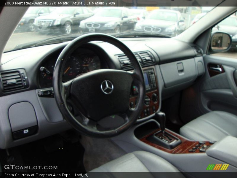 Azure Blue Metallic / Ash 2000 Mercedes-Benz ML 320 4Matic