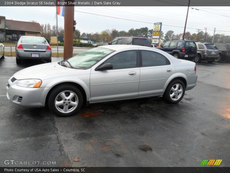 Bright Silver Metallic / Dark Slate Gray 2004 Dodge Stratus SE Sedan
