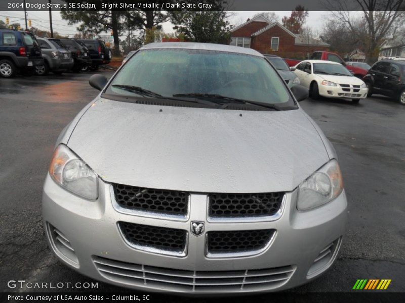 Bright Silver Metallic / Dark Slate Gray 2004 Dodge Stratus SE Sedan