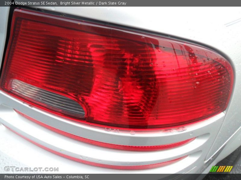 Bright Silver Metallic / Dark Slate Gray 2004 Dodge Stratus SE Sedan