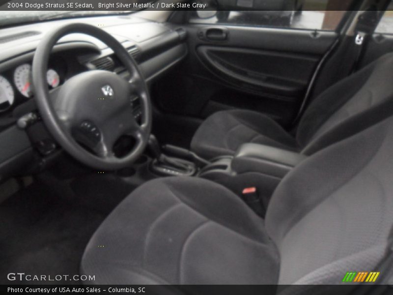 Bright Silver Metallic / Dark Slate Gray 2004 Dodge Stratus SE Sedan