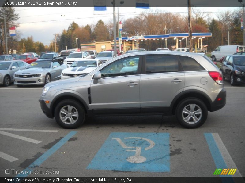 Silver Pearl / Gray 2008 Saturn VUE XE