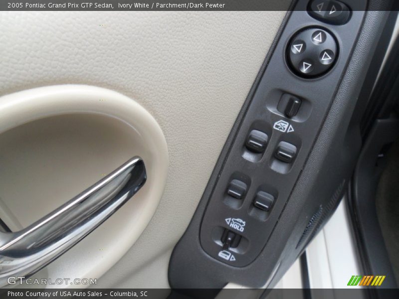 Ivory White / Parchment/Dark Pewter 2005 Pontiac Grand Prix GTP Sedan