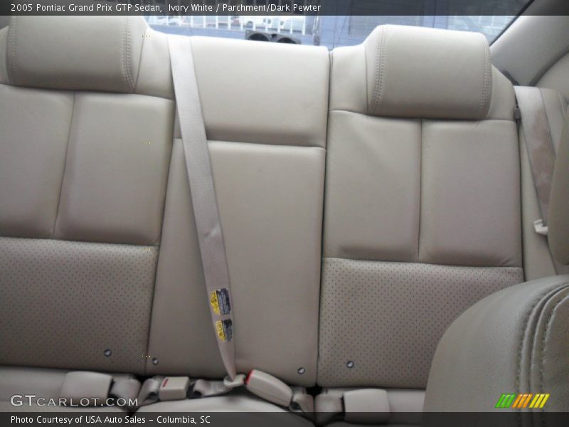 Ivory White / Parchment/Dark Pewter 2005 Pontiac Grand Prix GTP Sedan