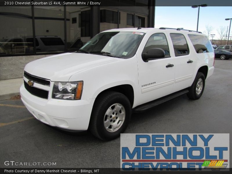 Summit White / Ebony 2010 Chevrolet Suburban LS 4x4