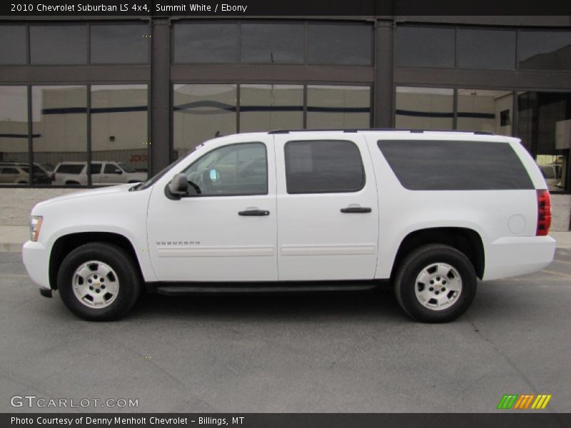 Summit White / Ebony 2010 Chevrolet Suburban LS 4x4