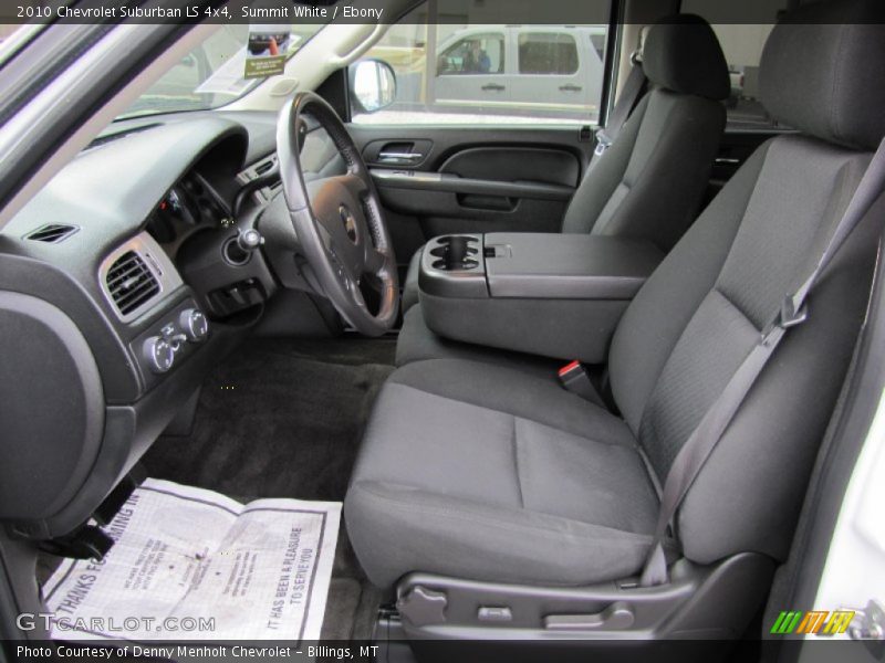 Summit White / Ebony 2010 Chevrolet Suburban LS 4x4