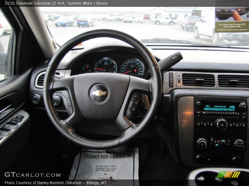 Summit White / Ebony 2010 Chevrolet Suburban LS 4x4