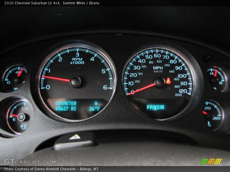 Summit White / Ebony 2010 Chevrolet Suburban LS 4x4
