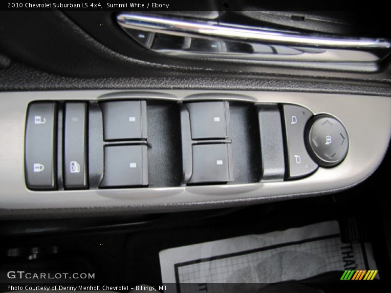 Summit White / Ebony 2010 Chevrolet Suburban LS 4x4