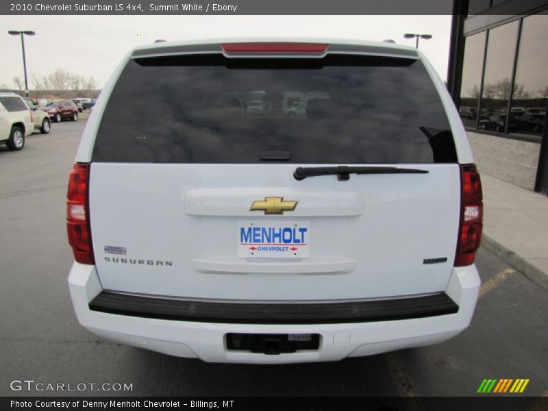 Summit White / Ebony 2010 Chevrolet Suburban LS 4x4