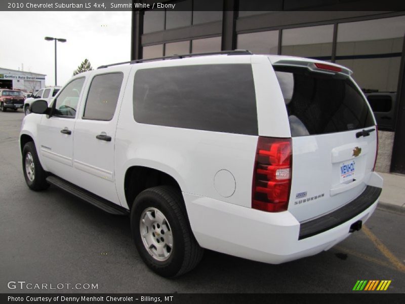 Summit White / Ebony 2010 Chevrolet Suburban LS 4x4