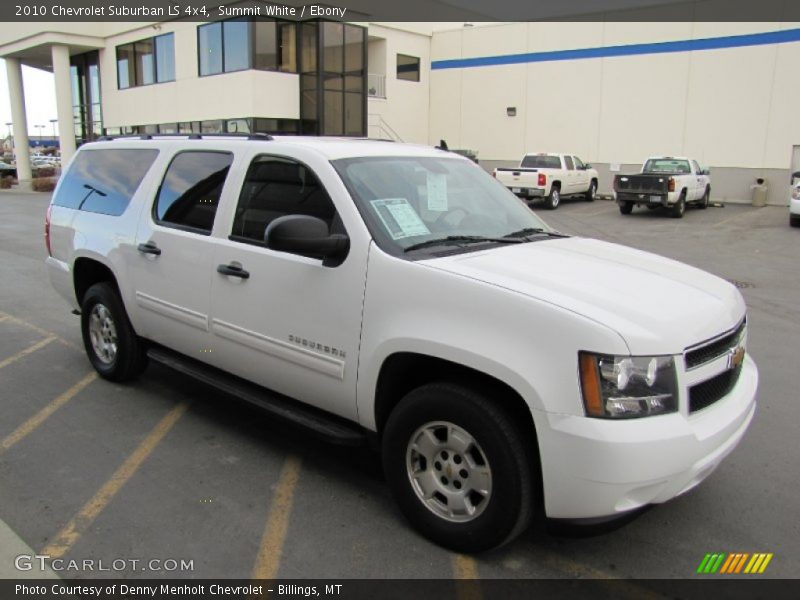 Summit White / Ebony 2010 Chevrolet Suburban LS 4x4