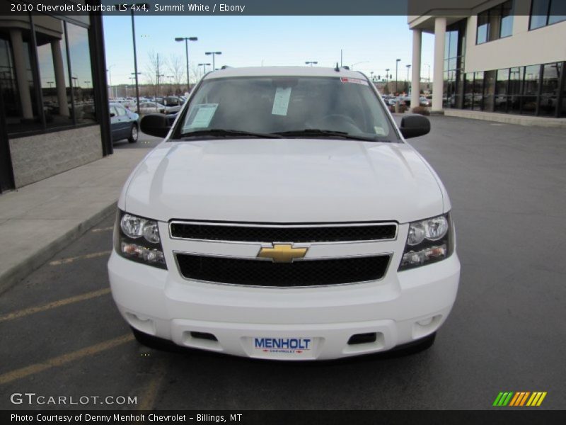 Summit White / Ebony 2010 Chevrolet Suburban LS 4x4