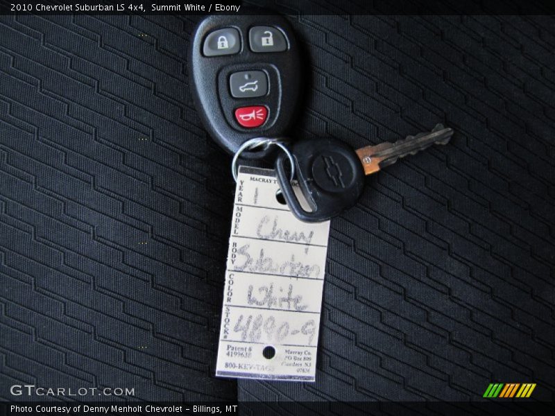 Summit White / Ebony 2010 Chevrolet Suburban LS 4x4